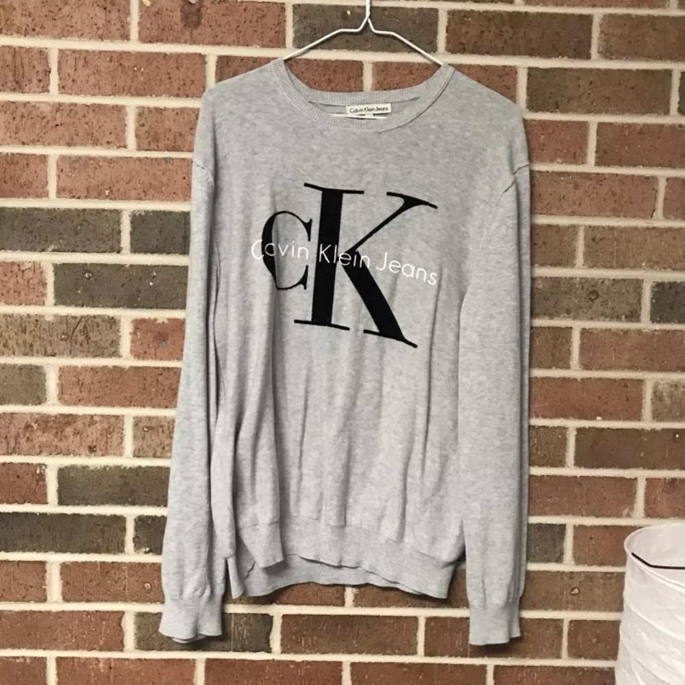 Unisex Calvin Klein Sweater Sz L